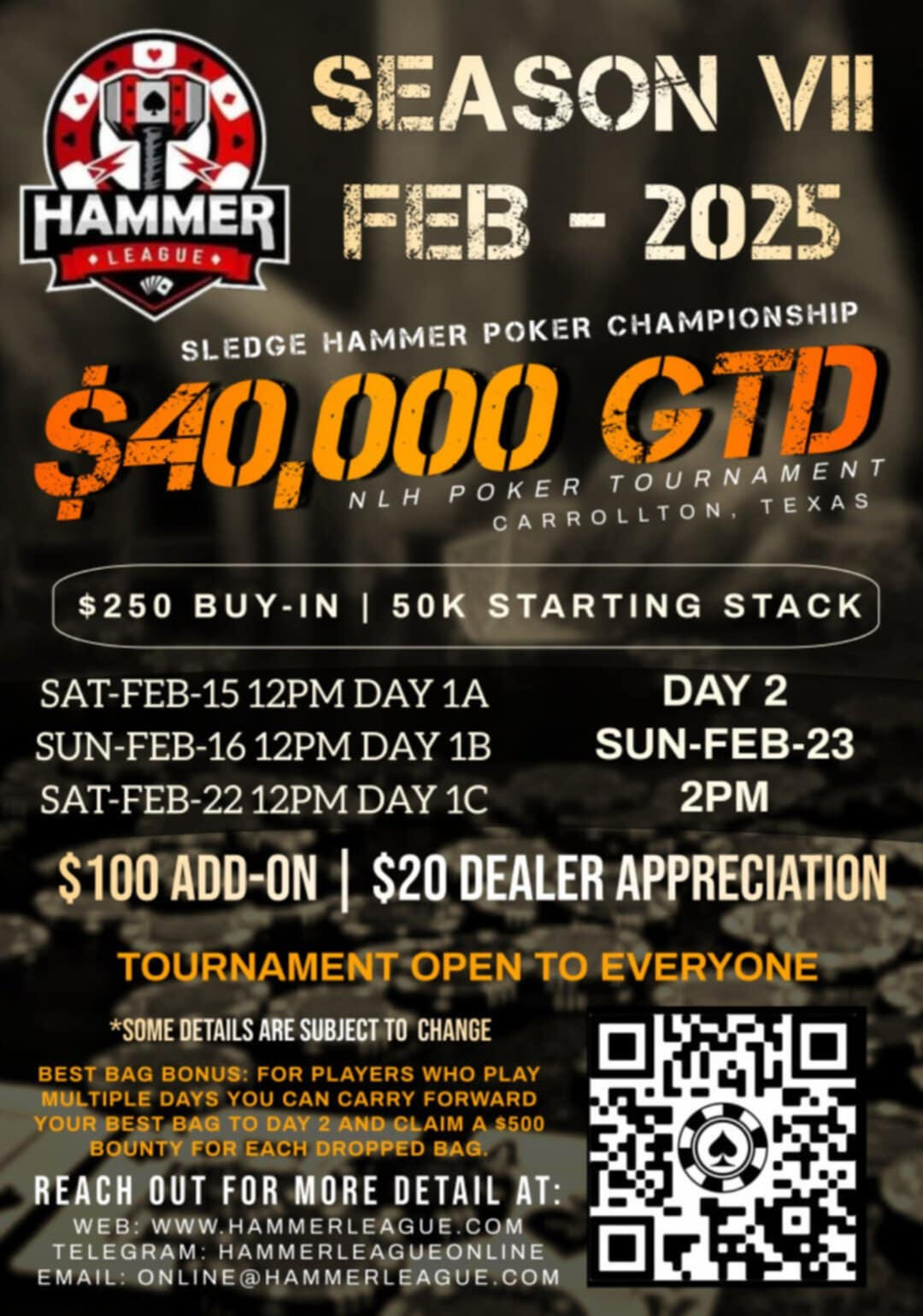 SLEDGEHAMMER TOURNAMENT